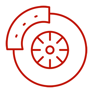 Brake disk icon